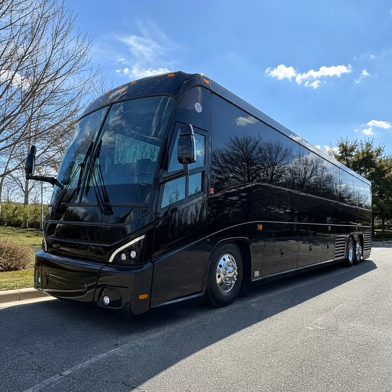 san dimas corporate event charter bus rentals to pacific palms