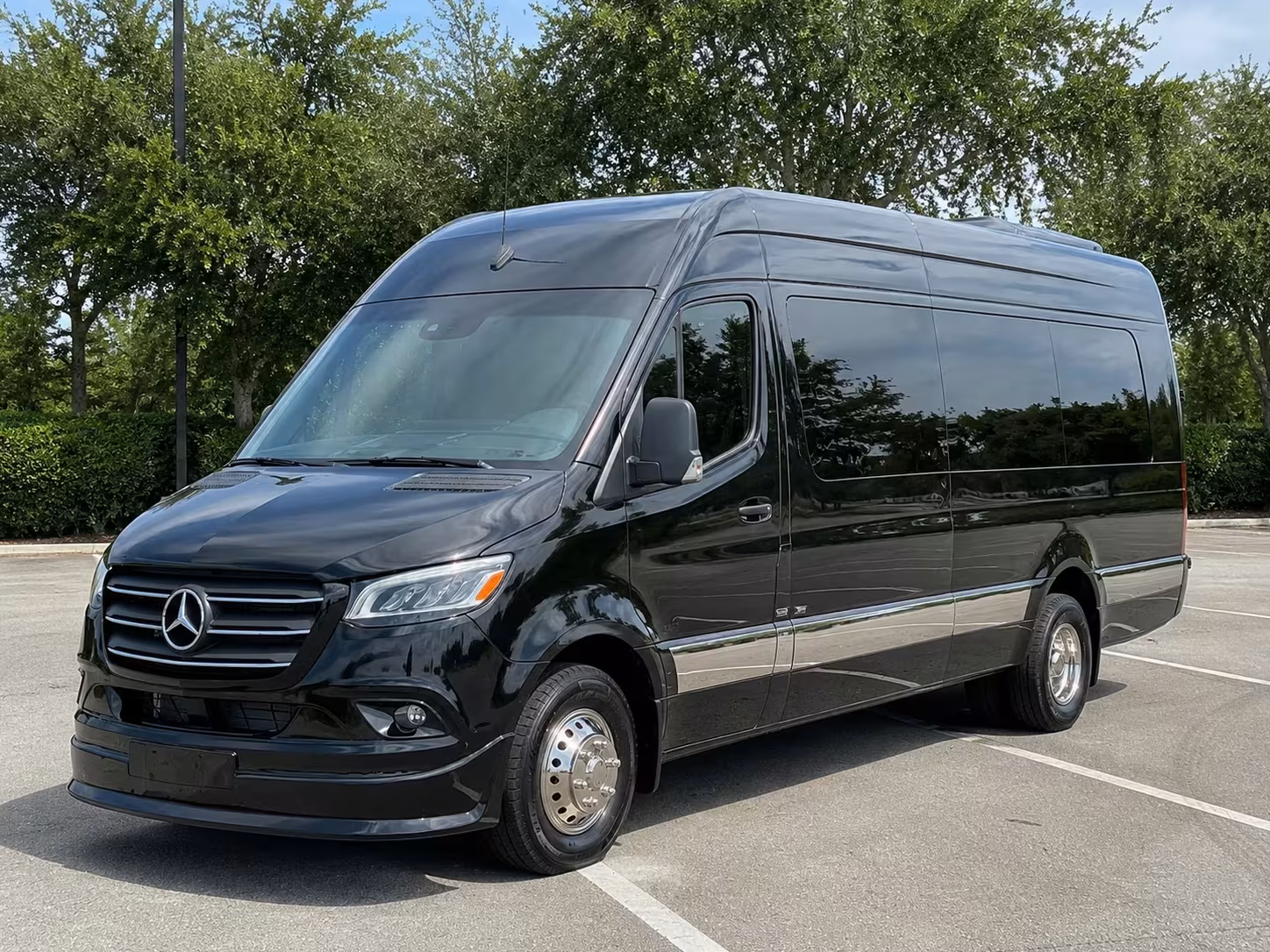 san dimas sprinter van rental with driver