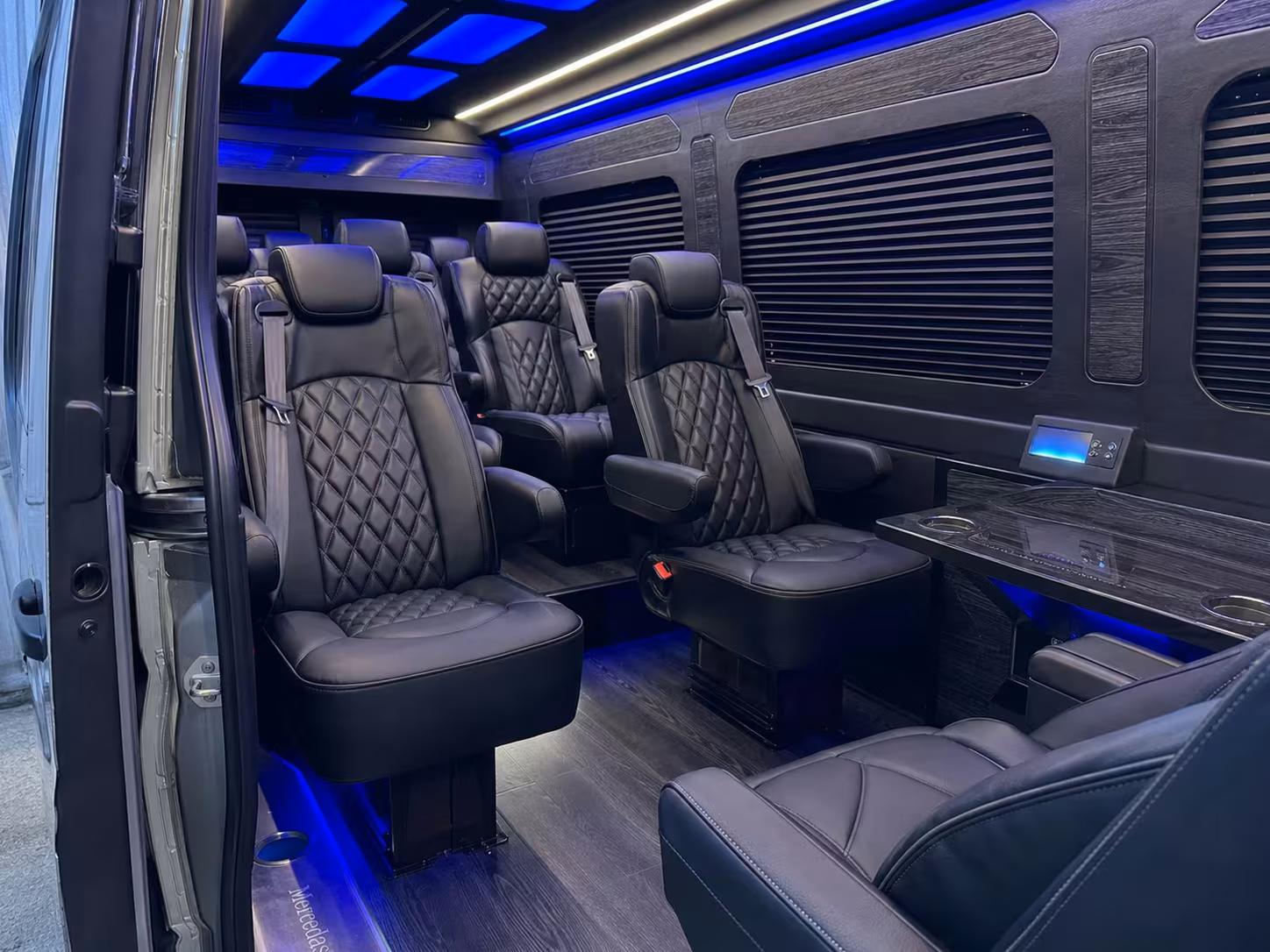 sprinter van transportation for groups and events across san dimas